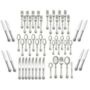 Wallace Napoleon Bee 18/10 Stainless Steel 53pc. Flatware Set