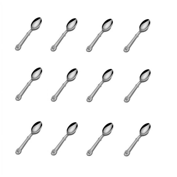 Wallace Napoleon Bee 18/10 Stainless Steel 6 3/8" Teaspoon (Set of Twelve)