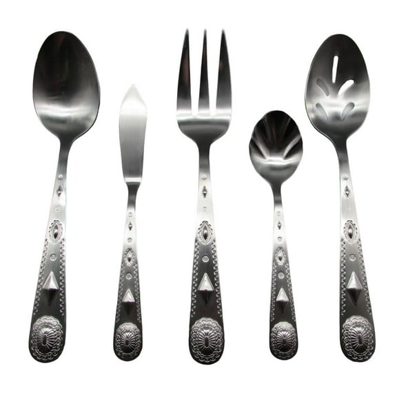 Wallace Taos Stainless Steel 5pc. Hostess Set