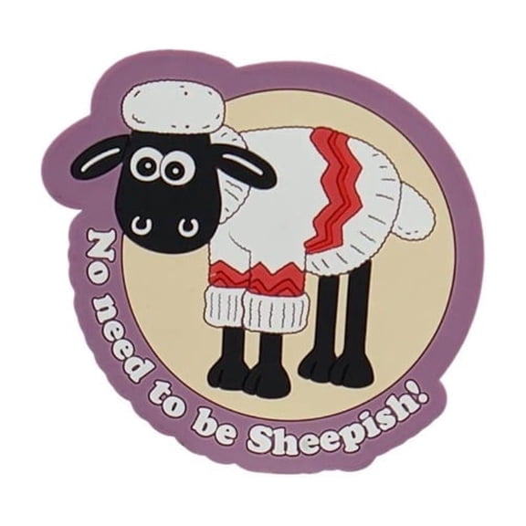 Wallace and Gromit - Shaped Shaun The Sheep PVC Magnet