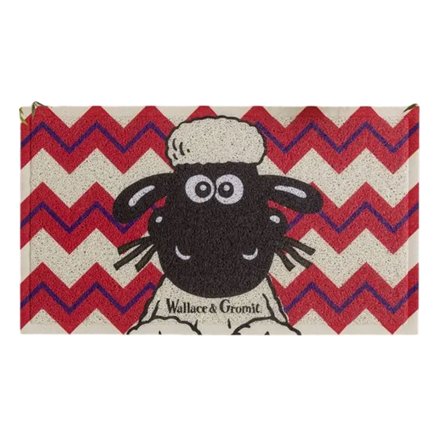 Shaun Pvc Wallace and Gromit Shaun The Sheep Recycled PVC Door Mat - Walmart.com