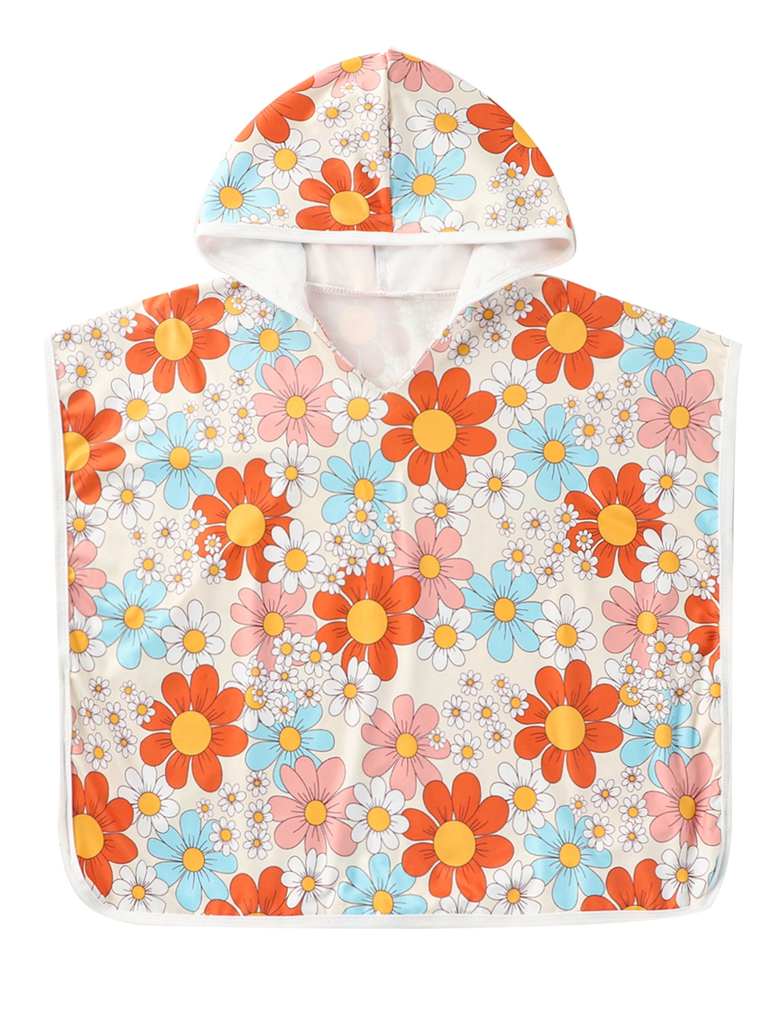 Wallarenear Baby Beach Cover Ups for Swimsuit Rash Guards Hooded Bath