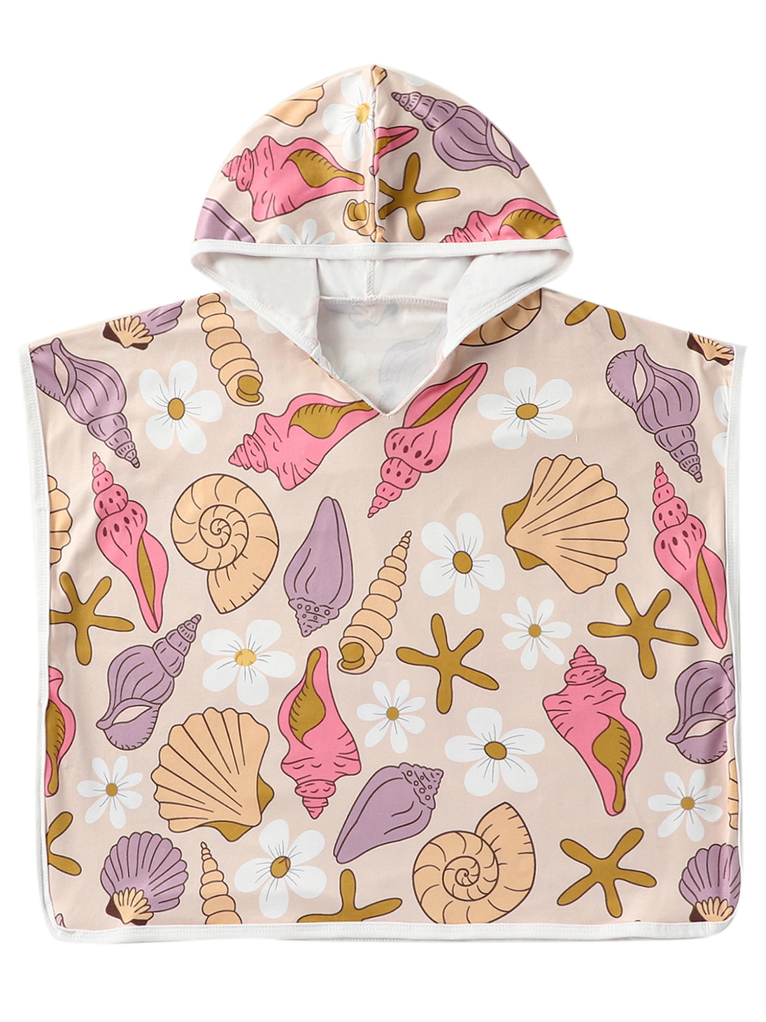 Wallarenear Baby Beach Cover Ups for Swimsuit Rash Guards Hooded Bath