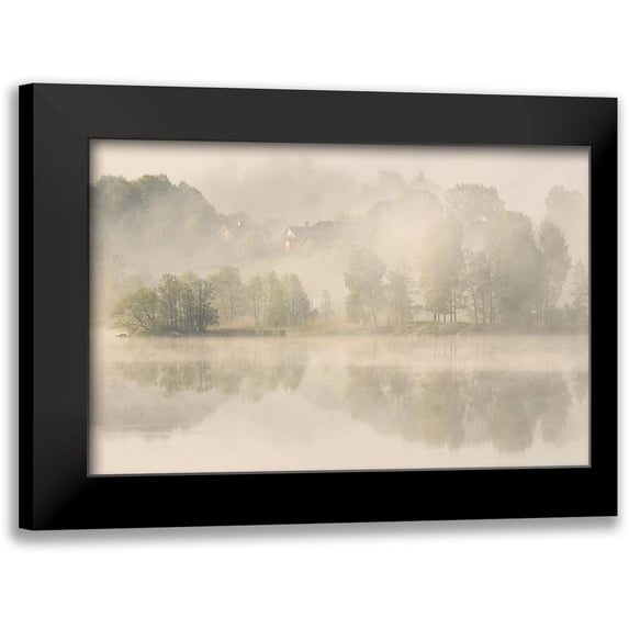 Wallberg, Allan 24x17 Black Modern Framed Museum Art Print Titled - Early Morning.