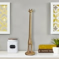 thumbnail image 1 of Wallcharmers 17.5 inch Giraffe Gold Statue Great Giraffe Gifts for Women, 1 of 4