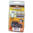 thumbnail image 1 of Hillman Walldog Metal Screw and Anchor - Chrome Finish, Silver - 75 Piece Pack, 1 of 1