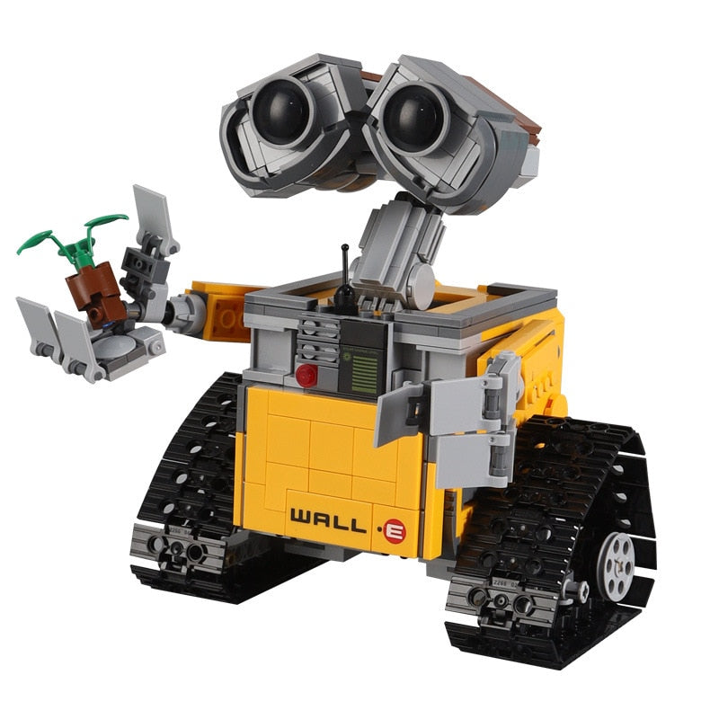 Walle Movie WALL.E Eva Robot MOC DIY Model Building Blocks Bricks Sets