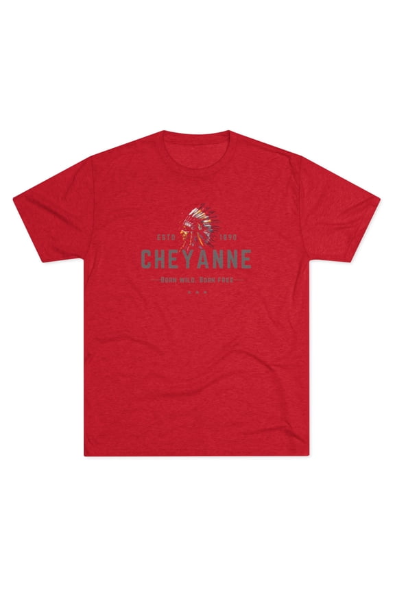 Wallen Cheyanne -  Born Wild - Unisex Tri-Blend Crew Tee