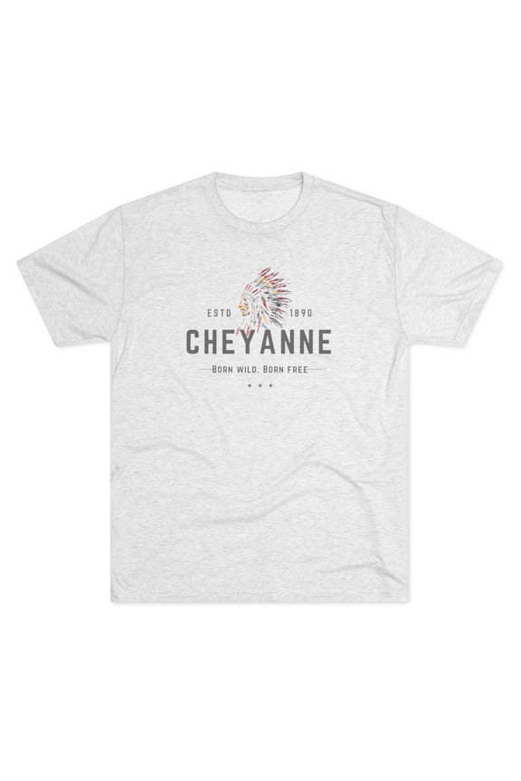 Wallen Cheyanne -  Born Wild - Unisex Tri-Blend Crew Tee