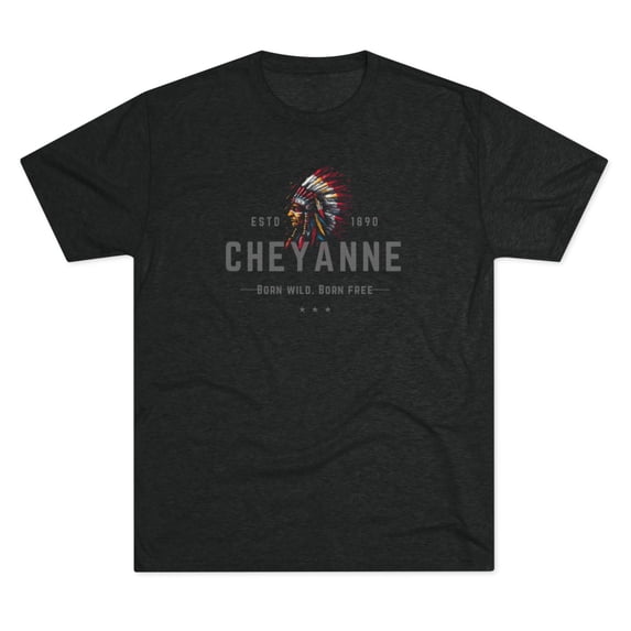 Wallen Cheyanne - Born Wild - Unisex Tri-Blend Crew Tee