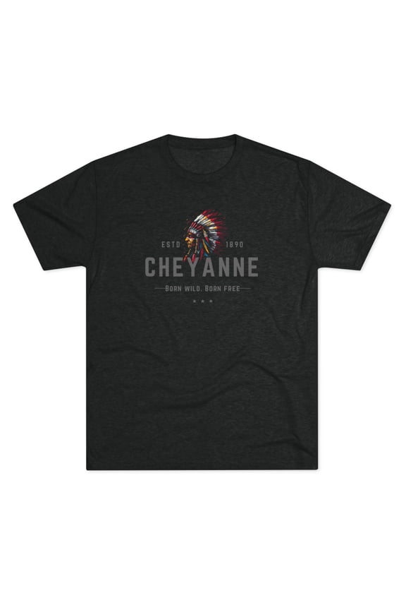 Wallen Cheyanne - Born Wild - Unisex Tri-Blend Crew Tee