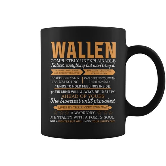 Wallen Completely Unexplainable Notices Everything But WonT Say It Name Coffee Mugs