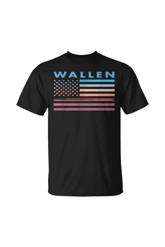 Wallen In Patriotic American TShirt