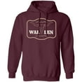 thumbnail image 1 of Wallen Longhorn Skull Pullover Hoodie, 1 of 9