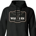 thumbnail image 1 of Wallen Longhorn Skull Pullover Hoodie, 1 of 9