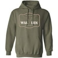 thumbnail image 1 of Wallen Longhorn Skull Pullover Hoodie, 1 of 9