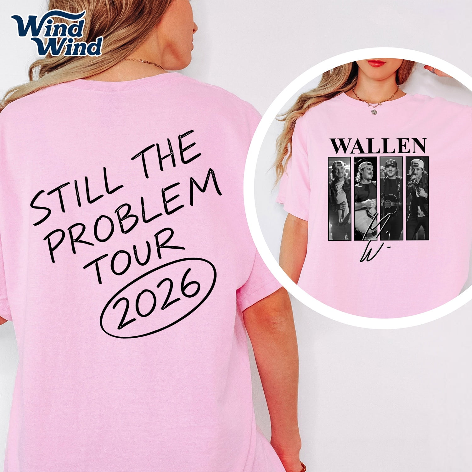 Wallen Still the Problem Tour 2026 Country Music Inspired T-Shirt ...