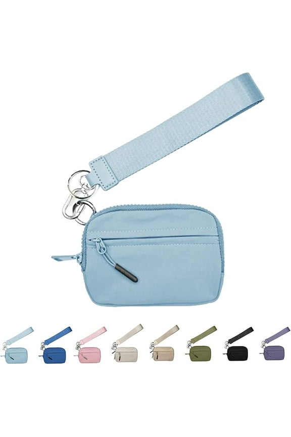 Wallet 2nd Gen, Iris Wallet 2nd Gen, Wristlet Wallets for Women, Walle t with Strap, Wristlet Wallets, Wristle t Pouch (Black)