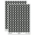 thumbnail image 1 of Wallet Billfold Full of Cash Money 200+ Round Stickers - Black - Gloss Finish - 0.50" Size, 1 of 3