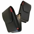 thumbnail image 1 of Wallet Card Holder Black leather case with belt loop clip compatible with Nokia 2780, 1 of 5