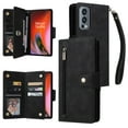 thumbnail image 1 of Wallet Card Zipper Flip Leather Case For Redmi Note 13 13Pro 13ProPlus Note12 Note12Pro Note12ProPlus Xiaomi 13T 13TPro 11T Poco x5 POCOX5Pro, 1 of 10