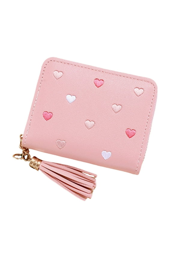 Wallet Cards Wallet Holder Pu Pack Cartoon Girls Wallets Tri Mini Novelty Billfold Girls Little Fold Kids