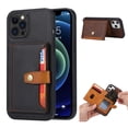 thumbnail image 1 of Wallet Case for Apple iPhone 14 Pro Max (2022), Allytech PU Leather Card Holder Back Case Scratch Resistant Stand Case for iPhone 14 Pro Max 5G, Black, 1 of 4