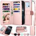 thumbnail image 1 of Wallet Case for Apple iPhone 17 Pro Max Wallet Case 6.9"5G (2025), [9 Card Slots] Luxury PU Leather Credit Holder Carrying Folio Flip [Detachable] Kickstand Magnetic Phone Cover & Lanyard [Eose], 1 of 6