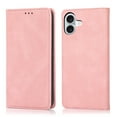 thumbnail image 1 of Wallet Case Compatible with Apple iPhone 16 Plus, Flip Cover Full Body Protective Stand Folio Cards Holder RFID Blocking Drop Proof Slim Fit Phone Case for iPhone 16 Plus, Rosegold, 1 of 9