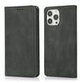 thumbnail image 1 of Wallet Case Compatible with Apple iPhone 16 Pro Max, Flip Cover Full Body Protective Stand Folio Cards Holder RFID Blocking Drop Proof Slim Fit Phone Case for iPhone 16 Pro Max, Black, 1 of 9