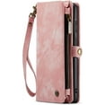 thumbnail image 1 of Wallet Case Compatible with Galaxy Note 20 Ultra 2 in 1 Leather Zipper Detachable Magnetic Phone Case with 10 Card Slots Clutch Purse Cover Galaxy Note 20 Ultra Premium PU Pink, 1 of 12