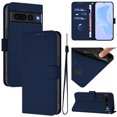 thumbnail image 1 of Wallet Case Compatible with Google Pixel 7 Pro with Card Slot/Holder,PU Leather Flip Folio Shell [Magnetic Closure][Wrist Strap][Kickstand] Phone Cover Shockproof For Google Pixel 7 Pro,Navyblue, 1 of 10
