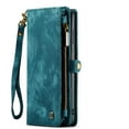 thumbnail image 1 of Wallet Case Compatible with Samsung Galaxy A13 5g 2 in 1 Leather Zipper Detachable Magnetic Phone Case with 10 Card Slots Clutch Purse Cover Samsung Galaxy A13 5g Premium PU Blue, 1 of 12