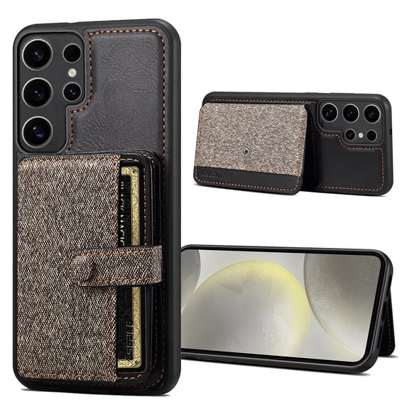 Wallet Case Compatible with Samsung Galaxy Note 20,Magnetic Closure Protective case with Card Holder,RFID Blocking Premium PU Leather Kickstand Card Slots Case For Samsung Galaxy Note 20,Gray