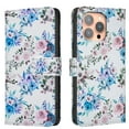 thumbnail image 1 of Wallet Case Compatible with iPhone 11 Pro Max with Card Holder, Convertible Stand Flowers Case Magnetic for Women and Girls, Butterfly Floral Protective PU Leather Flip Case, Floral, 1 of 5