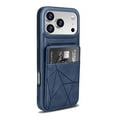 thumbnail image 1 of Wallet Case Compatible for iPhone 14, Back Wallet Phone Case with Card Holder, Premium PU Leather TPU Bumper Flip Back Kickstand Lightweight Slim Cover for iPhone 14, Blue, 1 of 10