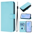 thumbnail image 1 of Wallet Case Compatible with iPhone 15 Pro with Card Slot/Holder,PU Leather Flip Folio Shell [Magnetic Closure][Wrist Strap][Kickstand] Phone Cover Shockproof For iPhone 15 Pro,Skyblue, 1 of 10