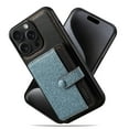 thumbnail image 1 of Wallet Case Compatible with iPhone 15 Pro,Magnetic Closure Slim Protective case with Card Holder,RFID Blocking Premium PU Leather Kickstand Card Slots Case For iPhone 15 Pro,Blue, 1 of 13
