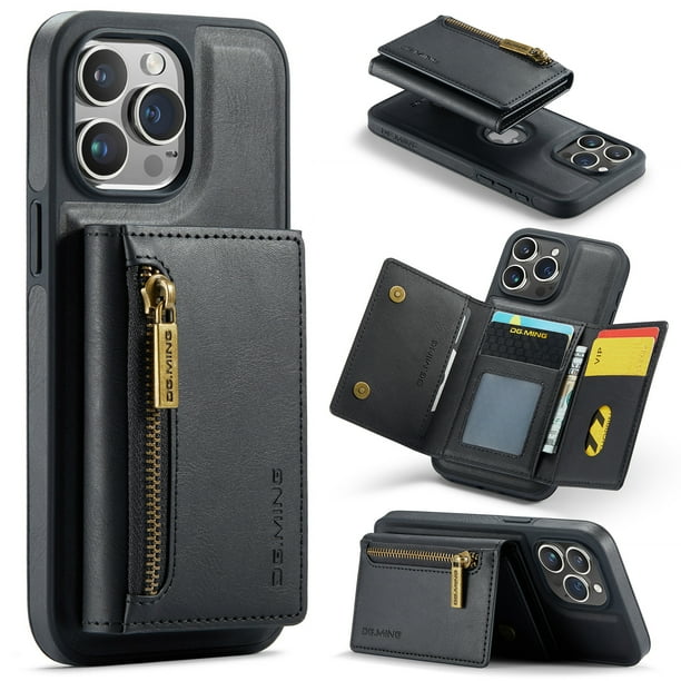 iPhone 16　Leather Detachable Wallet Case iPhone 16 Leather Detachable Wallet Case with MagSafe