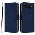 thumbnail image 1 of Wallet Case Compatible for iPhone Air, PU Leather Magnetic Closure Protective Flip Folio Case with 3 Card Holder and Wrist Strap Cover Women Men,Navy Blue,For iPhone Air, 1 of 10
