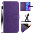 thumbnail image 1 of Wallet Case Designed for Google Pixel 9 Pro XL, PU Leather Flip case Cover [Stand Feature] with Wrist Strap and [3-Slots] ID & Credit Cards Pocket for Google Pixel 9 Pro XL, Purple, 1 of 9
