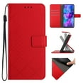 thumbnail image 1 of Wallet Case Designed for Motorola Moto G Stylus 4G 2023, PU Leather Flip case Cover [Stand Feature] with Wrist Strap and [3-Slots] ID & Credit Cards Pocket for Moto G Stylus 4G 2023, Red, 1 of 9