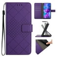 thumbnail image 1 of Wallet Case Designed for Samsung Galaxy S23 FE, PU Leather Flip case Cover [Stand Feature] with Wrist Strap and [3-Slots] ID & Credit Cards Pocket for Samsung Galaxy S23 FE, Purple, 1 of 9