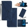 thumbnail image 1 of Wallet Case For Motorola Moto G Stylus 5G (2024), RFID Blocking Magnetic Flip Case with Card Slots Holder Kickstand Wrist Strap, PU Leather Folio Shockproof Protective Cover, Darkblue, 1 of 9