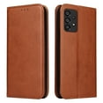 thumbnail image 1 of Wallet Case For Samsung A53 5G, Luxury Premium Leather Flip Strong Magnetic Closure [Kickstand][RFID Blocking][Card Holder Slots] Retro Shockproof Phone Cover For Samsung Galaxy A53 5G, Brown, 1 of 7