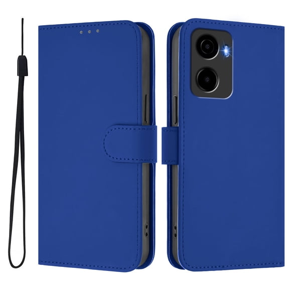Wallet Case For Ulefone Note 16 Pro Phone, For  Ulefone Note 14/17Pro/ 18/20Pro Premium PU Leather Shockproof Lanyard Slim Case