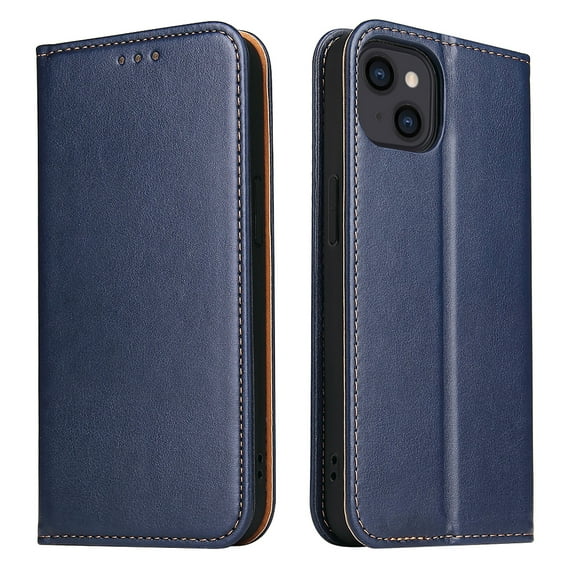 Wallet Case For iPhone 11, Case Wallet-High Quality Leather Magnetic Closure Case-RFID Blocking Card Holders-Shockproof TPU Shell Folio Cover Women Men For iPhone 11, Blue