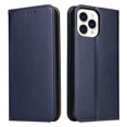 thumbnail image 1 of Wallet Case For iPhone 15 Pro Max, Case Wallet-High Quality Leather Magnetic Closure Case-RFID Blocking Card Holders-Shockproof TPU Shell Folio Cover Women Men For iPhone 15 Pro Max, Blue, 1 of 7