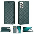 thumbnail image 1 of Wallet Case for Galaxy A52 Credit Card Holder, [RFID Blocking] [Shockproof Interior Case] PU Leather Folio Kickstand Magnetic Flip Folding Cover For Samsung Galaxy A52 5G/4G,
Green, 1 of 14