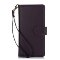 thumbnail image 1 of Wallet Case for Galaxy S23, [TPU Shockproof Interior Case] Kickstand [RFID Blocking] Card Slot, Magnetic PU Leather Folio Cover Compatible,Flip Cover with Card Holder,With strap,Darkpurple, 1 of 7